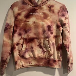 Abercrombie & Fitch Kids Pink and Cream Sweatshirt